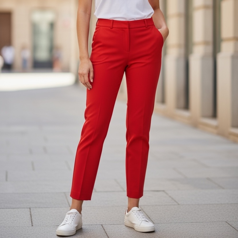 Brooks Brothers Scarlet Straight Leg Pants